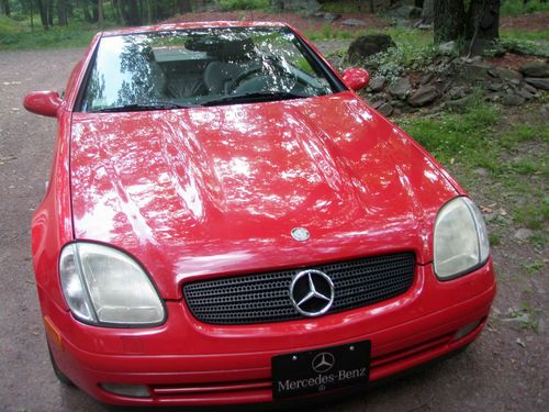 1999 mercedes-benz slk230 kompressor convertible 2-door 2.3l