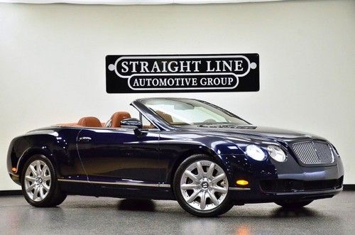2007 bentley continental gtc blue w/ low miles