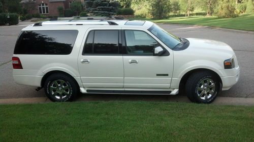 2007 ford expedition el limited sport utility 4-door 5.4l, dvd