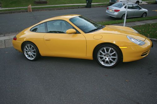 1999 porsche 911 speed yellow!
