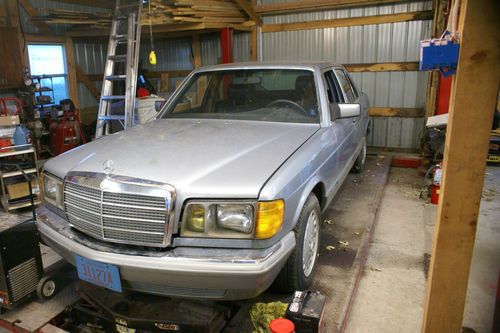 1984 mercedes-benz 380 se sedan, nice car, good body/interior, needs work to run