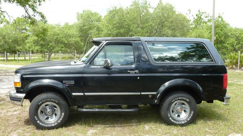 1992 ford bronco xlt 5.0l 4wd