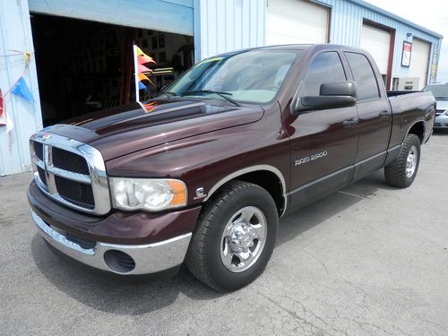 2004 dodge ram 2500 crew cab slt 2whl drive 5.9l cummins diesel 6spd manual