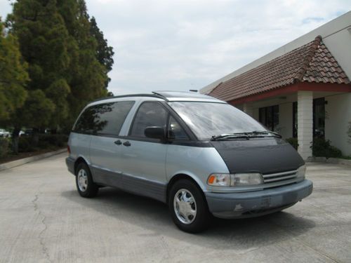 1992 toyota previa le only 129k!! 1 owner! no reserve!