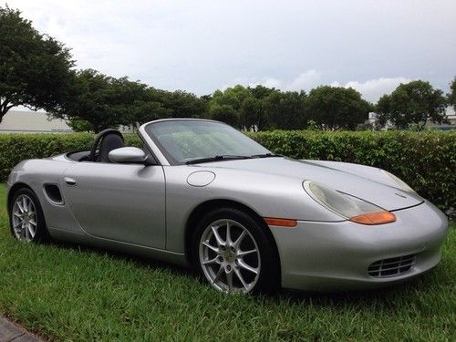 00 boxster roadster only 76k miles florida driven very clean boxter convertible