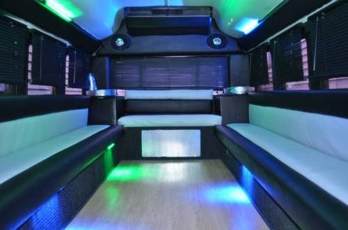 Limo party bus
