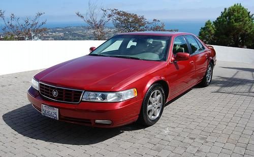 2001 california  cadillac seville sts sedan 4-door 4.6l moonroof bose