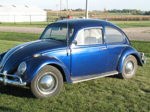 1966 classic v w bettle gl above average condition for age.
