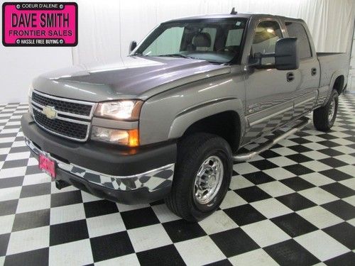 2007 crew cab short box diesel heated leather tint tow hitch sunroof