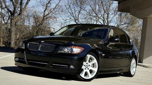 2008 bmw 355i sunroof keyless go leather bluetooth sat. radio  clean carfax