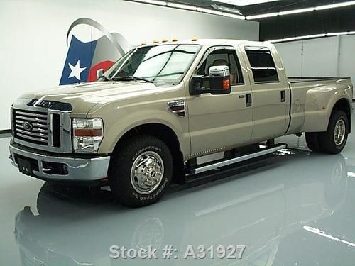 2010 ford f-350 diesel crew drw auto leather 6-pass 18k texas direct auto