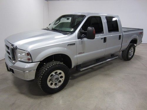 05 ford f350 turbo diesel xlt crew cab 4x4 short bed co owned 80pics