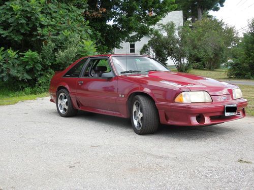 1990 supercharged mustang race car
