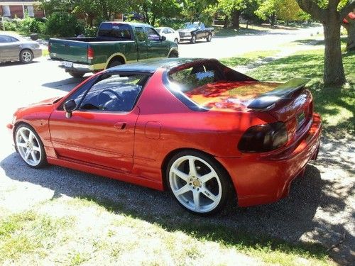 Purchase New Custom Honda Civic Del Sol Vtec Si Coupe 2 Door 1 6l Clean In Chicago Illinois United States For Us 5 000 00
