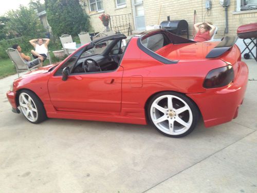 Honda civic delsol custom #6