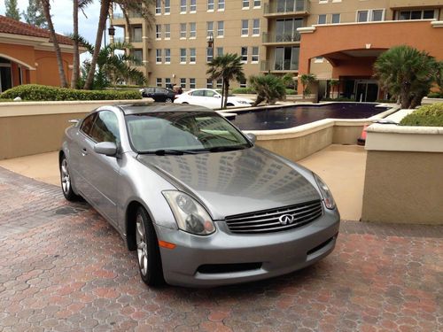 2004 infiniti g35 coupe 2-door 3.5l - no accidents - clean carfax - mint - sport