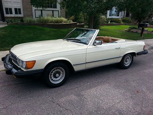 1981 mercedes-benz 380 sl only 82k miles! beautiful!! drives great