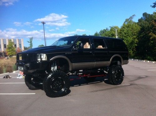 2000 ford excursion limited 4x4 7.3 powerstroke diesel custom lift monster show