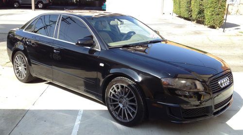 2006 audi a4 quattro base sedan 4-door 2.0 turbo - black - great condition!