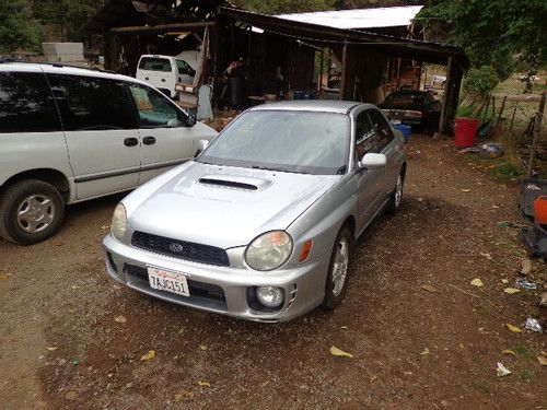 2002 subaru wrx impreza 2.0 turbo 5spd