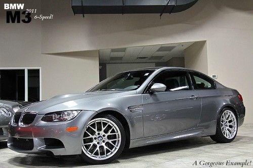 2011 bmw m3 coupe $70k + msrp 6 speed manual competition pkg technology package