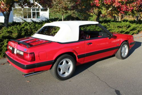 1991 Ford Mustang LX Convertible 2-Door 5.0L, image 4