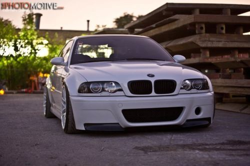 2004 bmw e46 m3 alpine white rare to find in manual