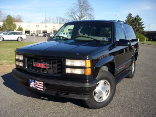 Gmc yukon 1500 gt 2dr 4wd 95k low miles leather cd player clean no reserve
