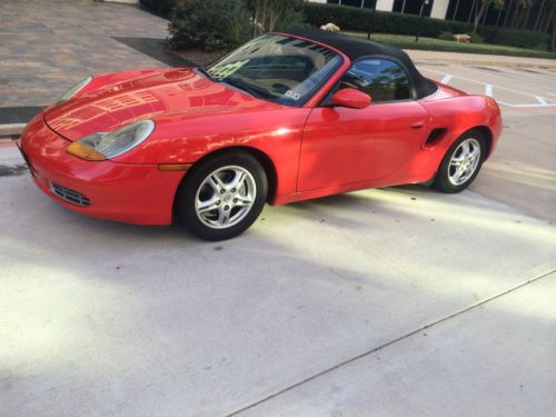 _ porsche boxster  convertible 2.7 eng,   6cyl,  5 speed manual transmission