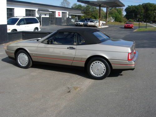 1992 cadillac allante 2.5 -cv - 1 owner