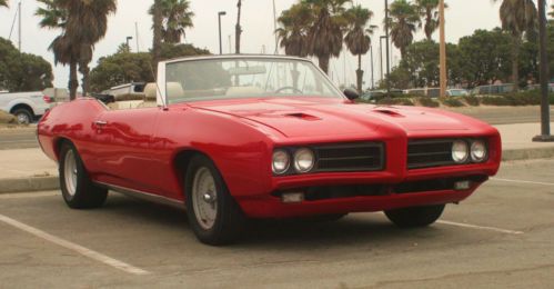 1969 lemans convertible w/ overdrive  every day  driver  gto clone