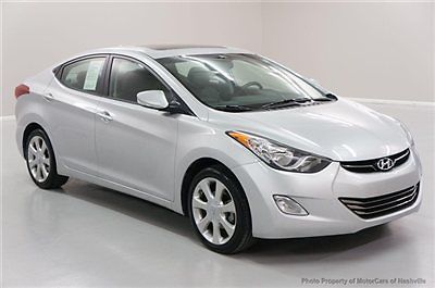 7-days *no reserve* &#039;13 elantra limited leather roof carfax warranty best deal
