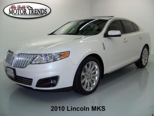 2011 lincoln mks navigation rearcam ultimate pkg dual roof heated ac seats 40k