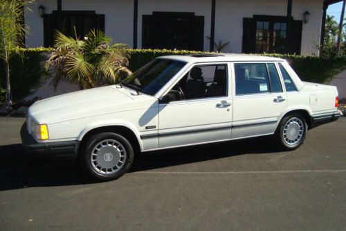 1990 volvo 740 gl sedan / only 8,012 original miles!!  virtually brand new!