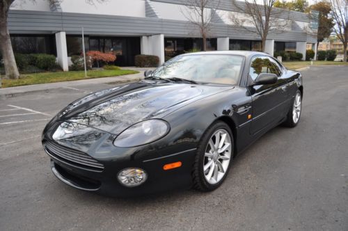 2000 aston martin db7 vantage coupe clean carfax report 1 owner ca car low miles