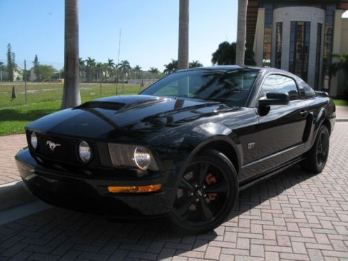 2007 ford mustang gt premium 17k miles 1 owner fl car clean carfax 5 speed