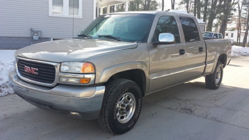 2001 gmc sierra 1500 hd sle 4x4 crew cab pickup 4-door 6.0l