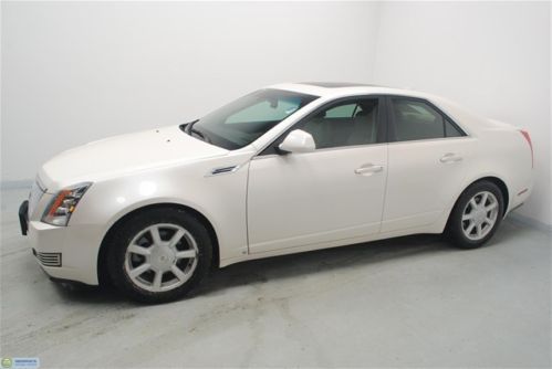 09 cadillac cts4 awd, 1 owner, nav, heated leather moonroof no accidents spoiler