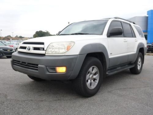 2003 toyota 4runner sr5 recent trade in well maintained adult driven