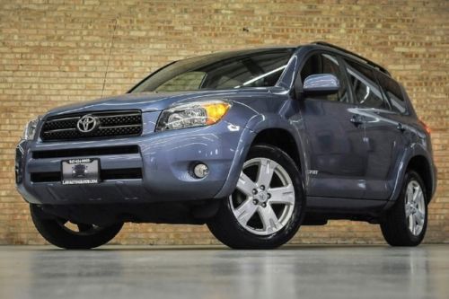 2007 toyota rav4 4wd sport, 18 whls! moonroof! 1 owner! great value! clean car!
