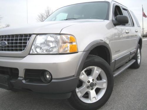 2005 ford explorer xlt suv 4x4 7 pass seating loaded gorgeous clean title hist