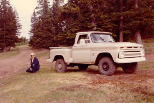1964 chevrolet truck shortbed stepside factory 4x4 k1404 one owner! rare pickup