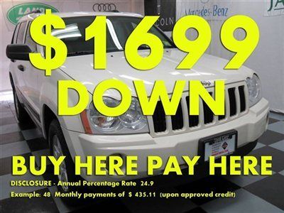 2005(05)grand cherokee we finance bad credit! buy here pay here low down $1699