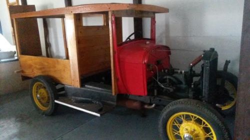 1928 29 model a ford huckster project