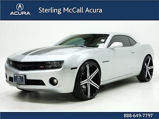 2011 chevrolet camaro 2sr coupe 2lt loaded leather 22&#034; wheels cd heated seats