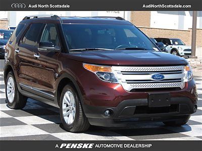 12 ford explorer xlt 2wd one owner back up camera  bluetooth factory warranty