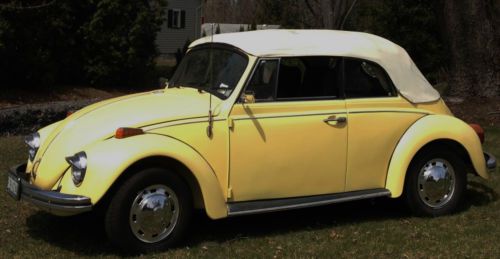Volkswagen : beetle - classic karman 1969 volkswagen beetle convertible restored