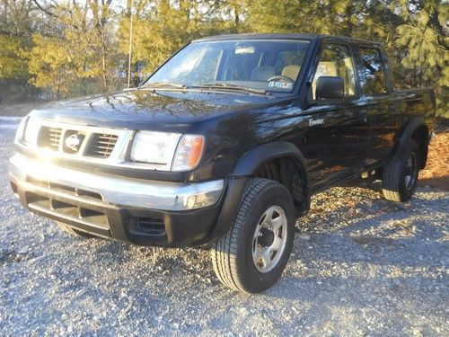 2000 nissan frontier quad cab super low miles