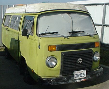 1977 vw volkswagen westfalia pop-top green california westy get ready for summer