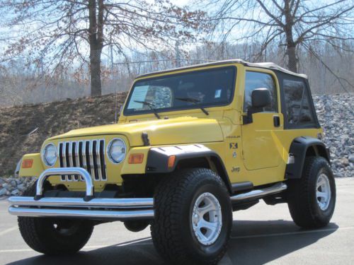 Jeep wrangler x edition 2006 auto trans 6-cyl 4wd loaded with toys a+